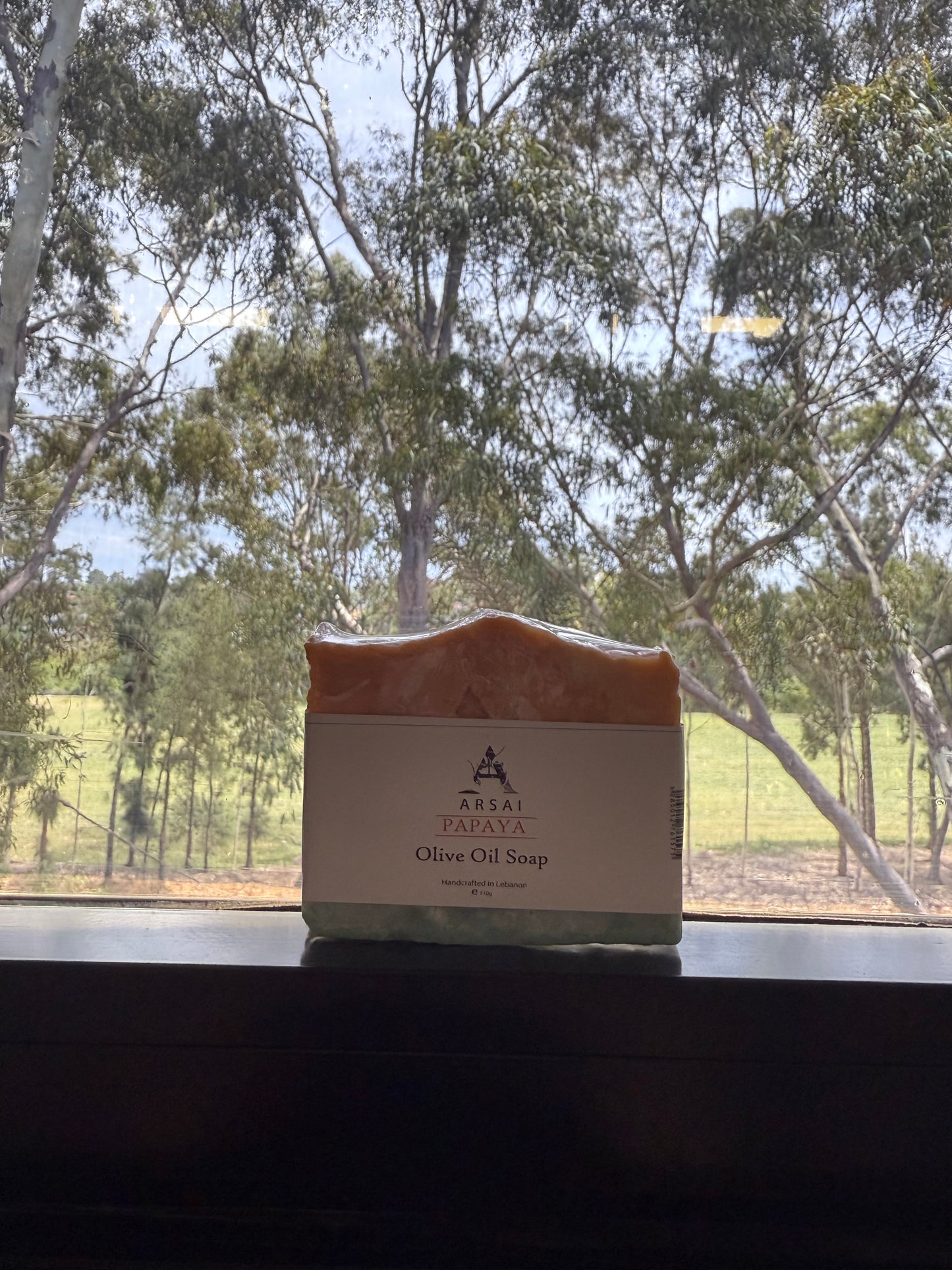 Arsai Olive Oil Papaya Soap Bar