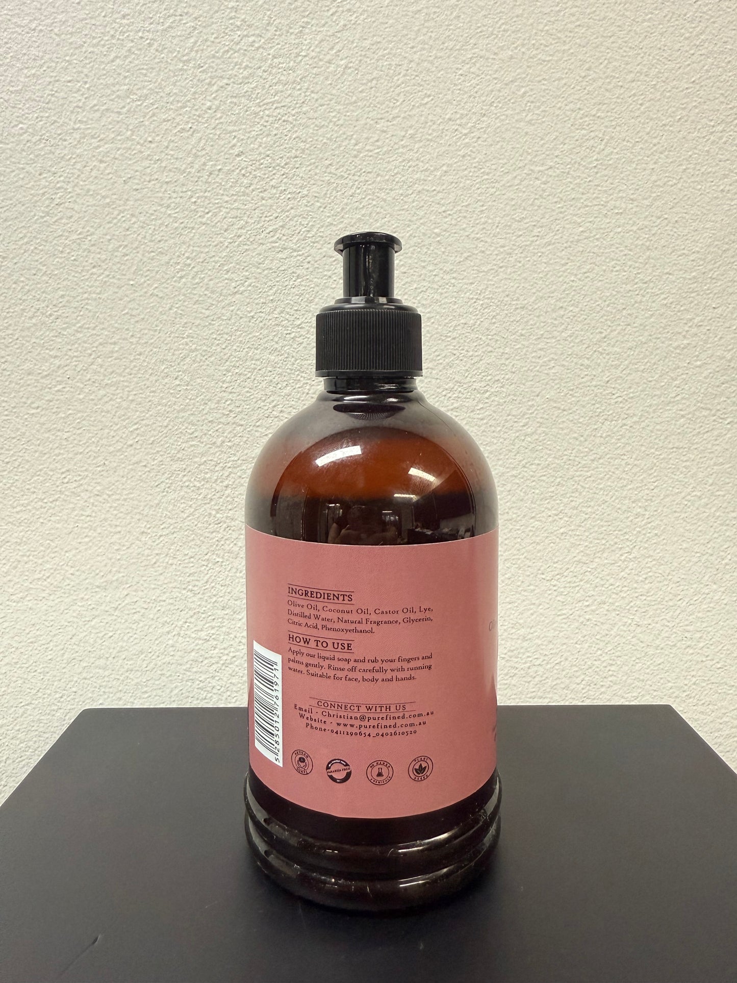 Olive Oil Oud Liquid Hand Soap 500ml