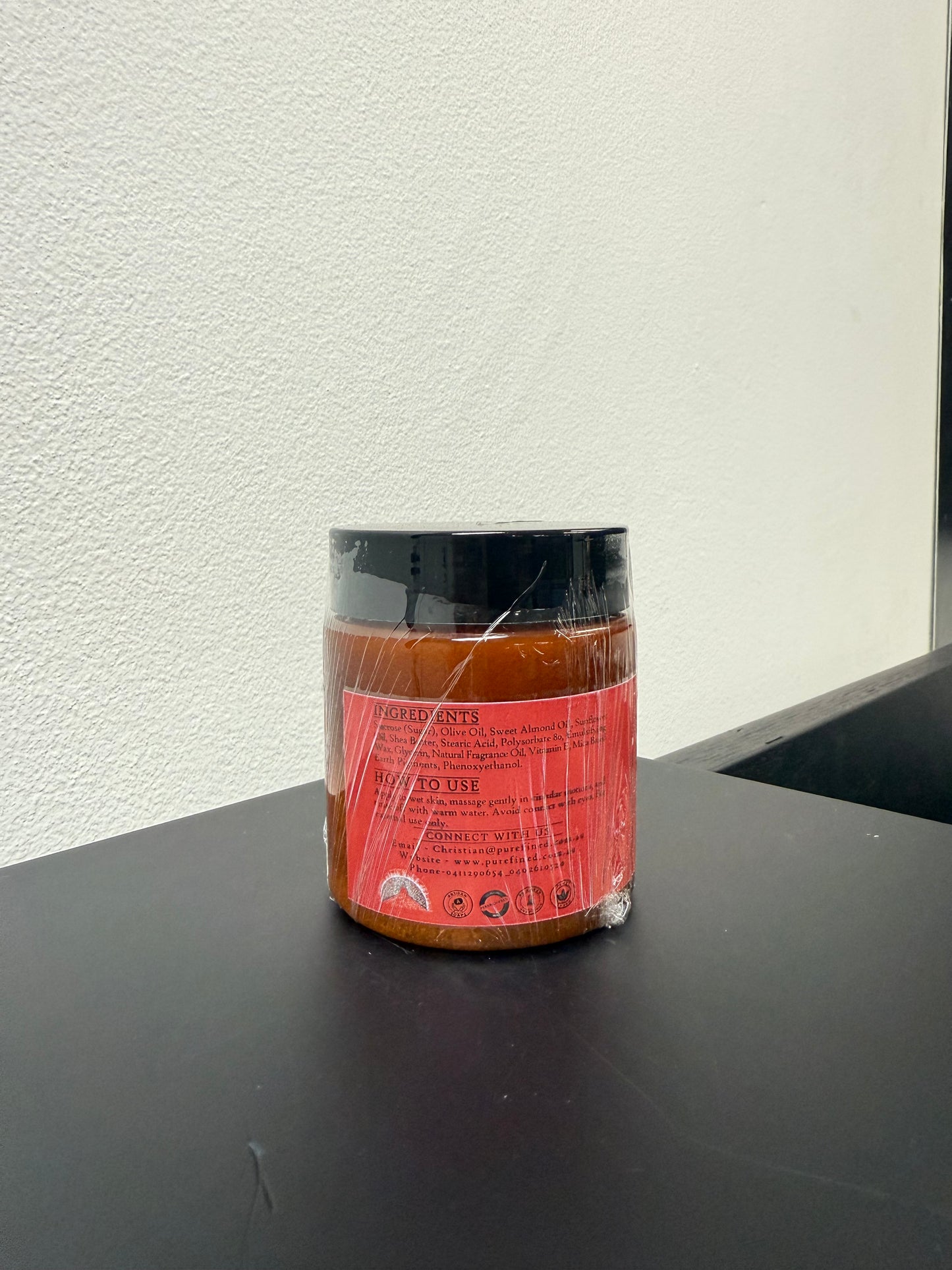 Exfoliating Olive and Papaya Body Scrub 250g