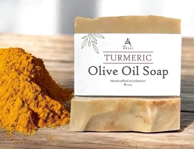 Arsai Turmeric Pure Olive Oil Bar Soap