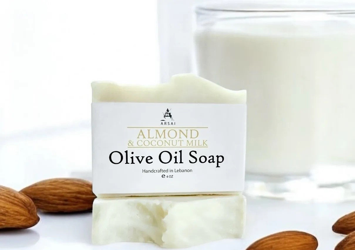 Arsai Almond and Coconut Milk Pure Olive Oil Bar Soap