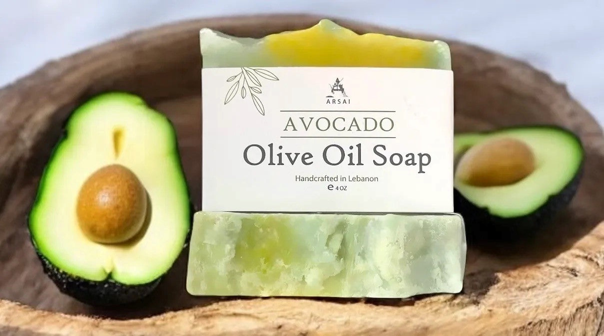 Arsai Pure Olive Oil Avocado Soap Bar