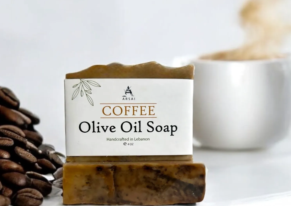 Arsai Coffee Pure Olive Oil Bar Soap