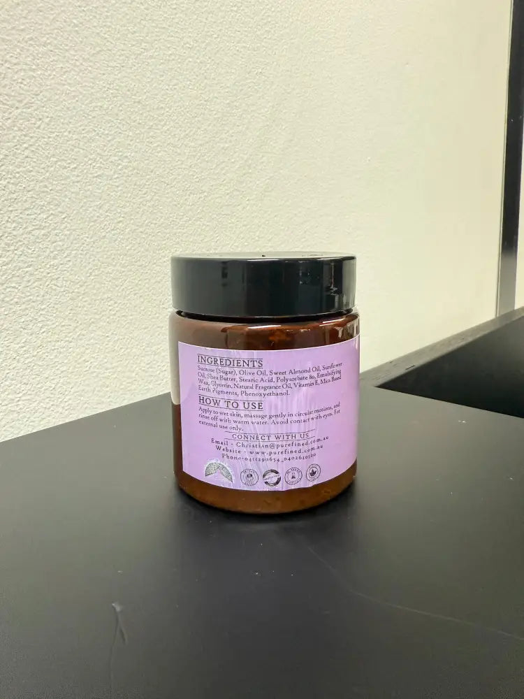 Exfoliating Olive and Violet Body Scrub 250g