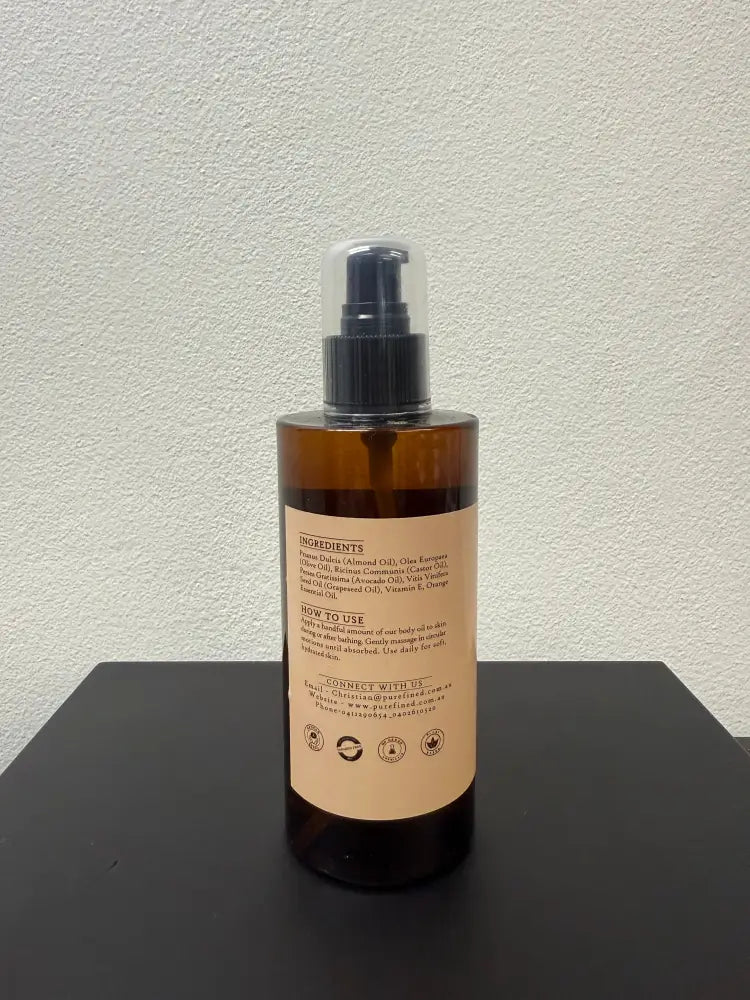 Orange Oil 100% Natural & Pure Olive Oil Blend