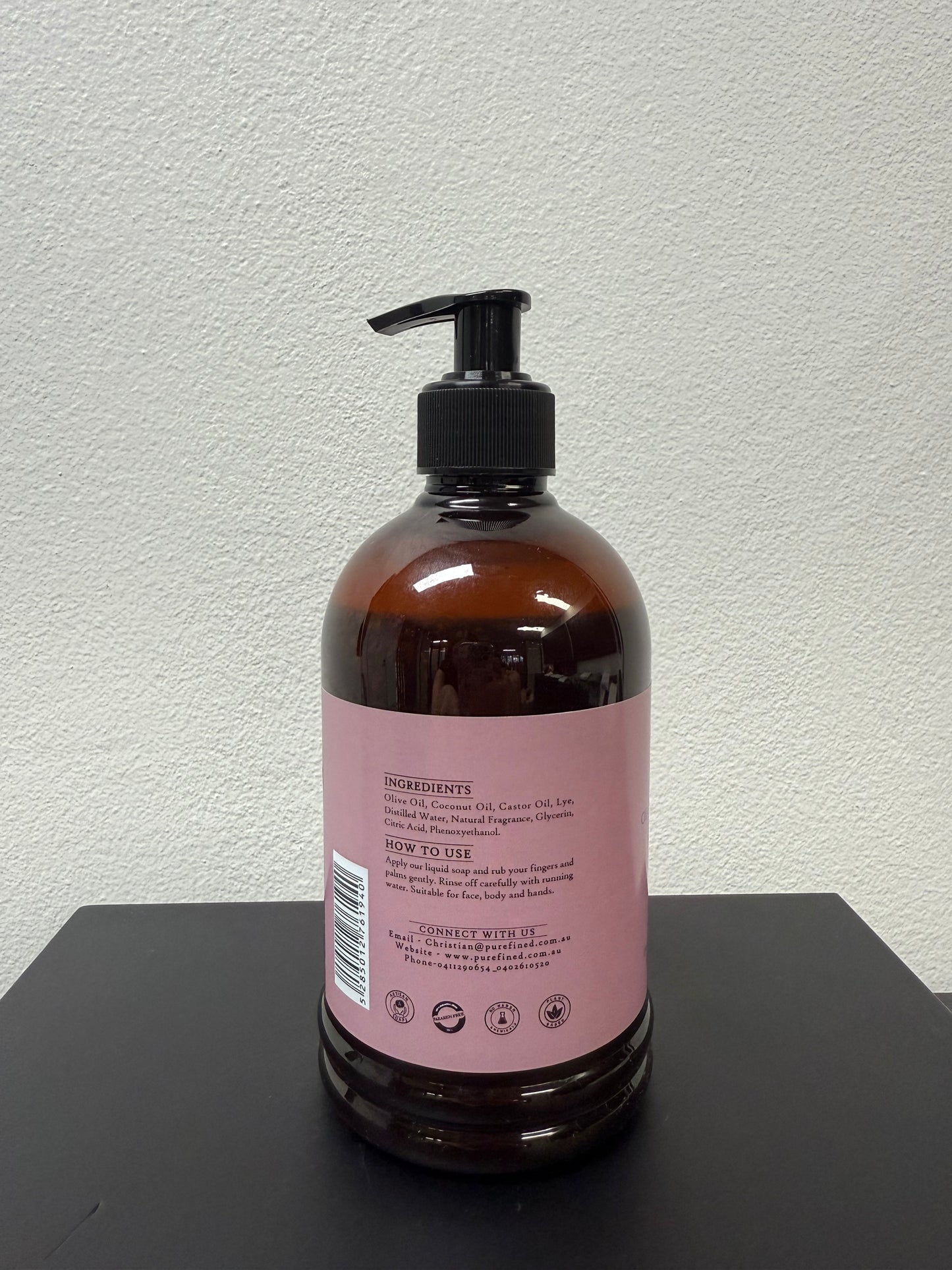 Olive Oil Lavender Liquid Hand Soap 500ml
