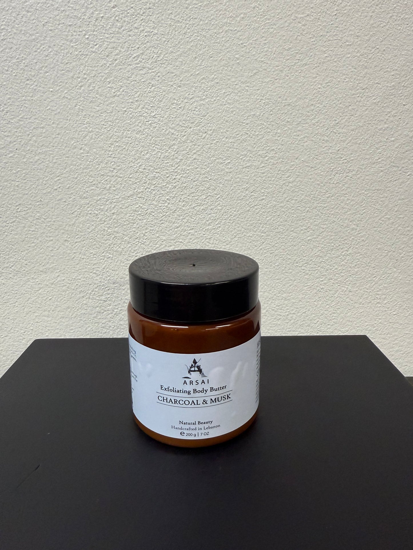 Moisturising Olive and Charcoal and Musk Body Butter 250g