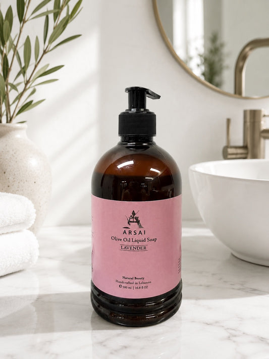 Olive Oil Lavender Liquid Hand Soap 500ml