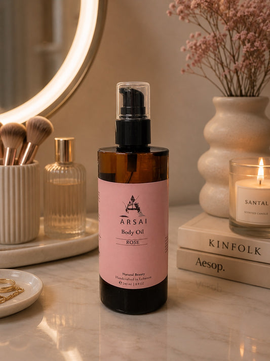 Rose Oil 100% Natural & Pure Olive Oil Blend