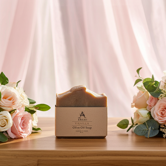 Arsai Olive Oil Vanilla Soap Bar