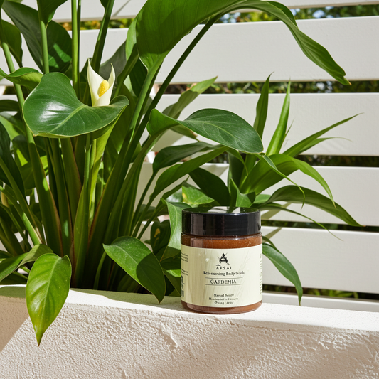 Exfoliating Olive and Gardenia Body Scrub 250g