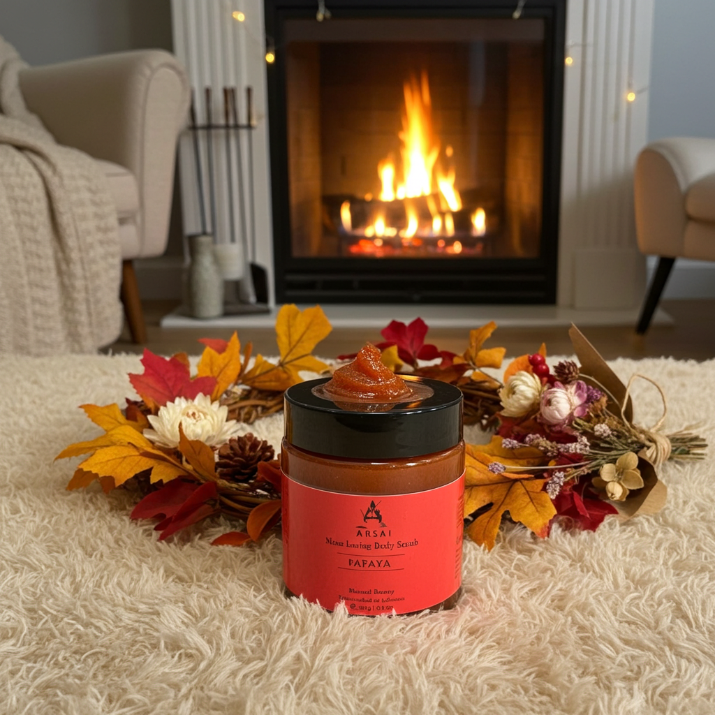 Exfoliating Olive and Papaya Body Scrub 250g