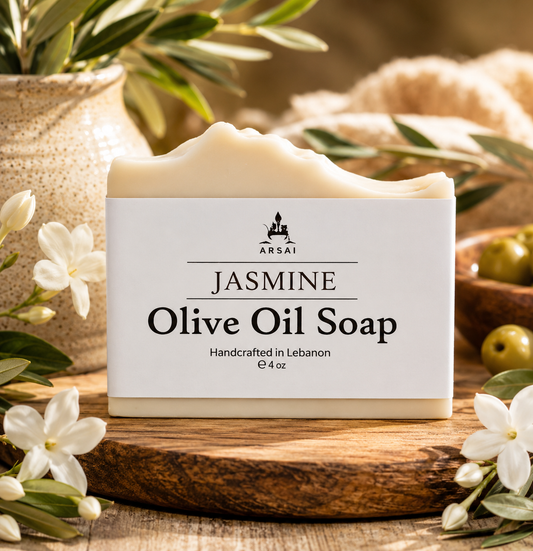 Arsai Jasmine Pure Olive Oil Bar Soap