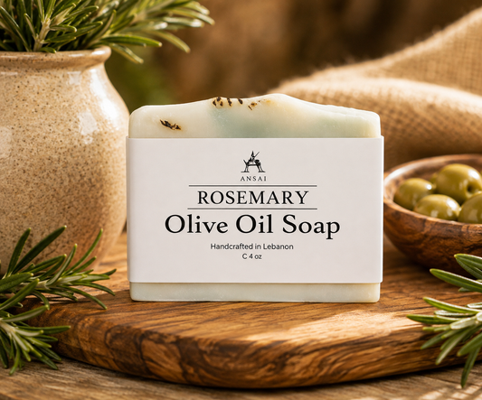 Arsai Rosemary Pure Olive Oil Bar Soap
