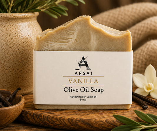 Arsai Olive Oil Vanilla Soap Bar