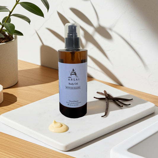 Organic Olive and Witch Hazel Body Oil 240ml