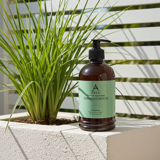 Olive Oil Lemon Grass and Green Tea Liquid Hand Soap 500ml