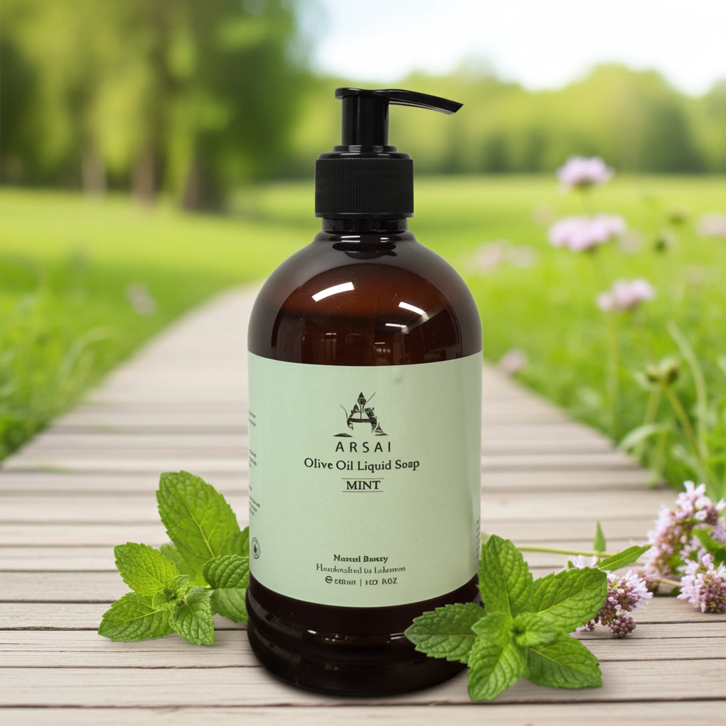 Olive Oil Mint Liquid Hand Soap 500ml