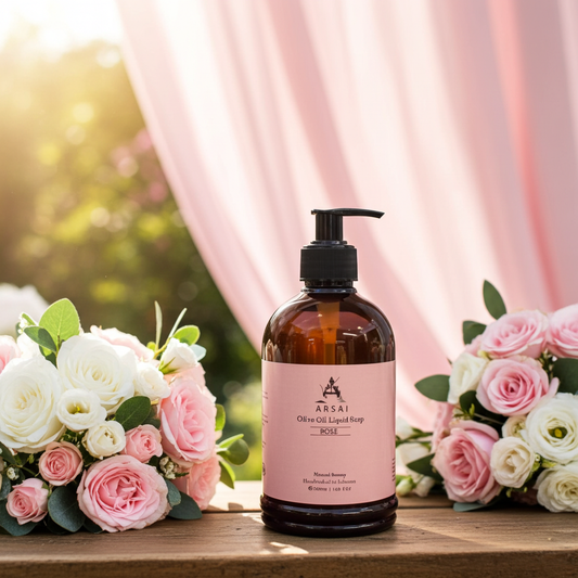 Olive Oil Rose Liquid Hand Soap 500ml