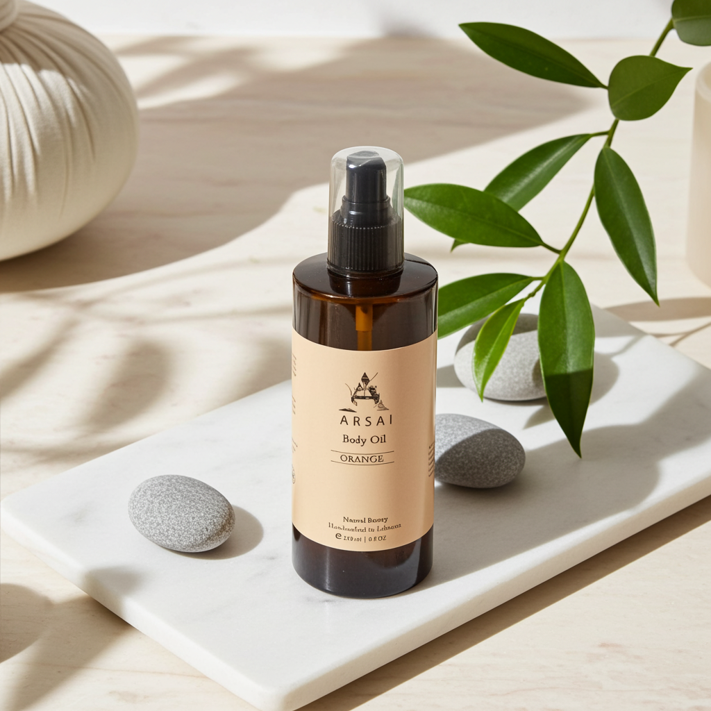 Organic Olive and Orange Body Oil 240ml