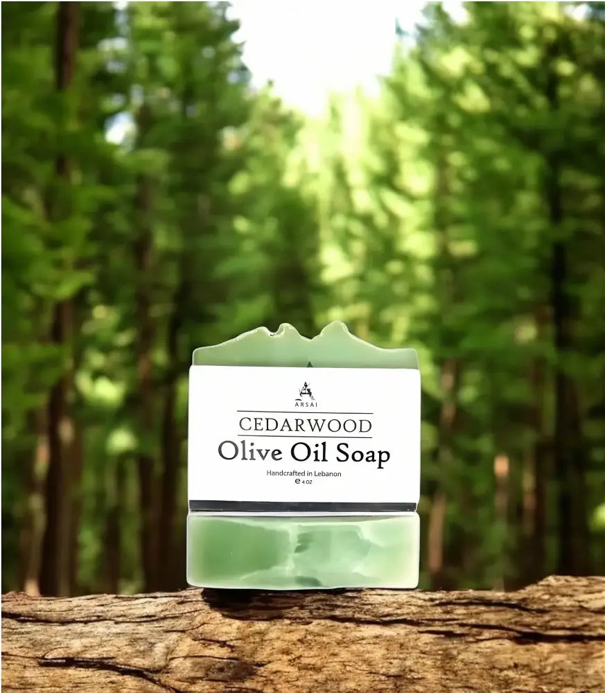Arsai Cedarwood Pure Olive Oil Bar Soap