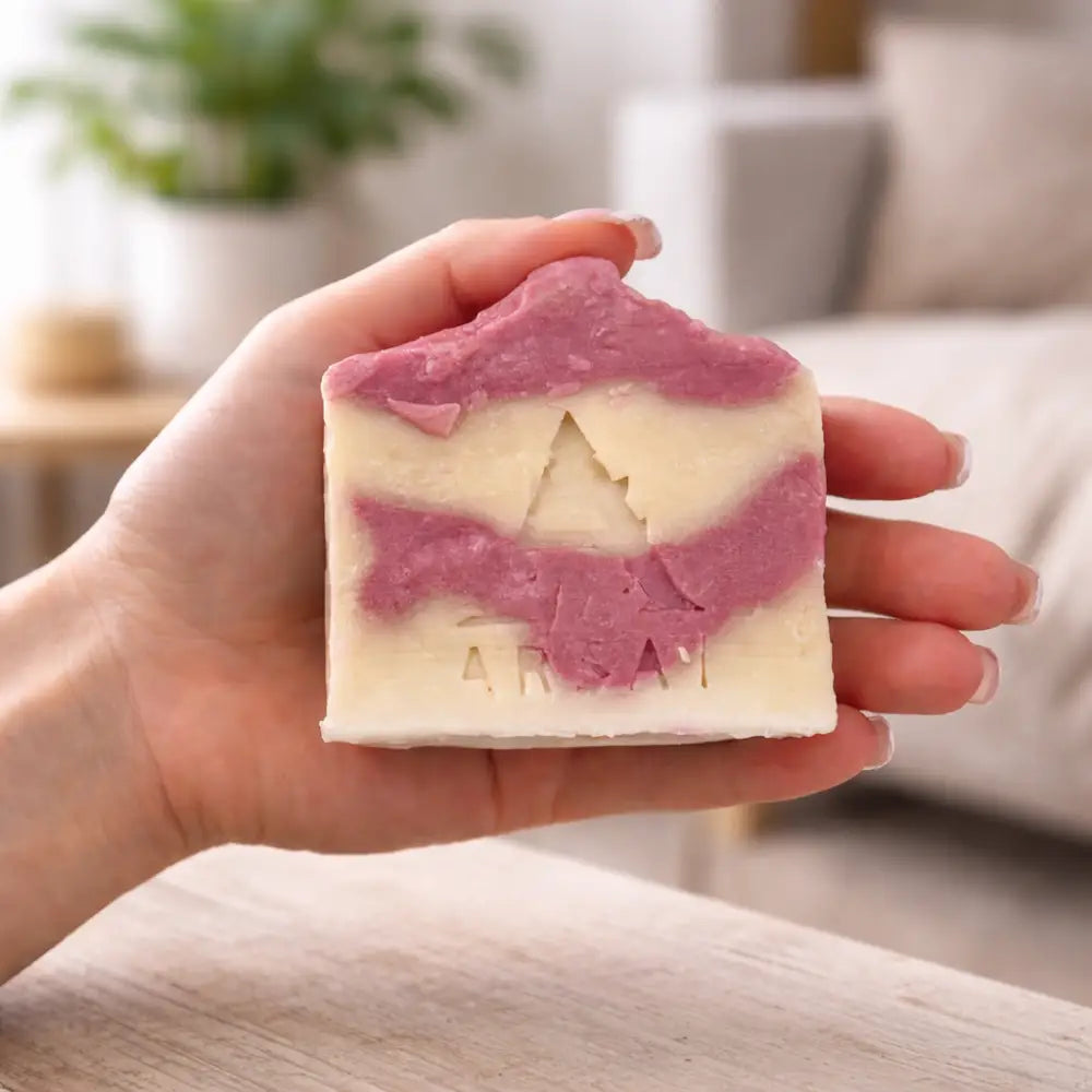 Arsai Cherry Pure Olive Oil Bar Soap