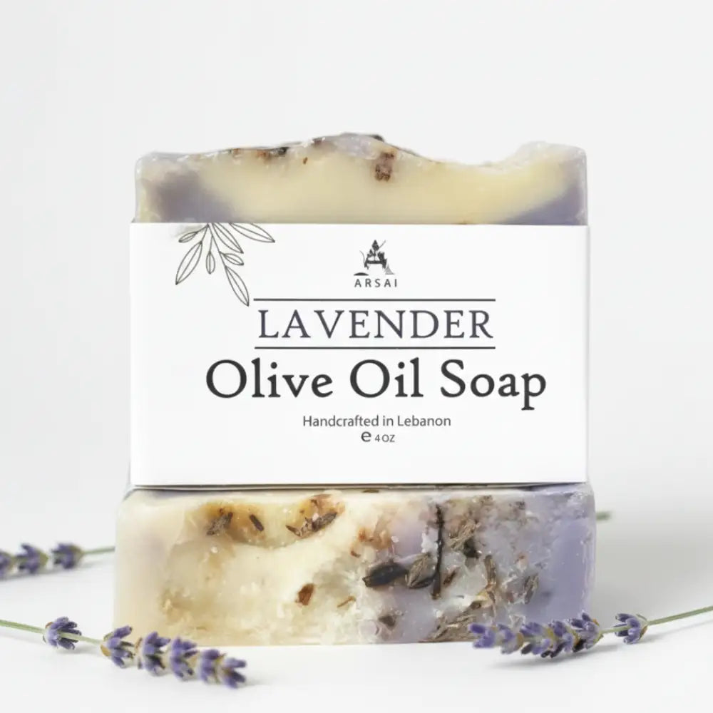Arsai Lavender Pure Olive Oil Bar Soap