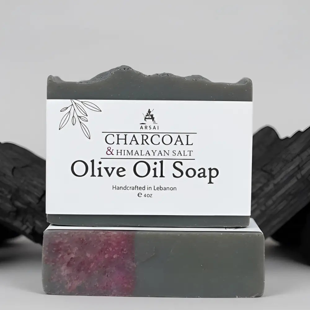 Arsai Olive Oil Charcoal Bar Soap