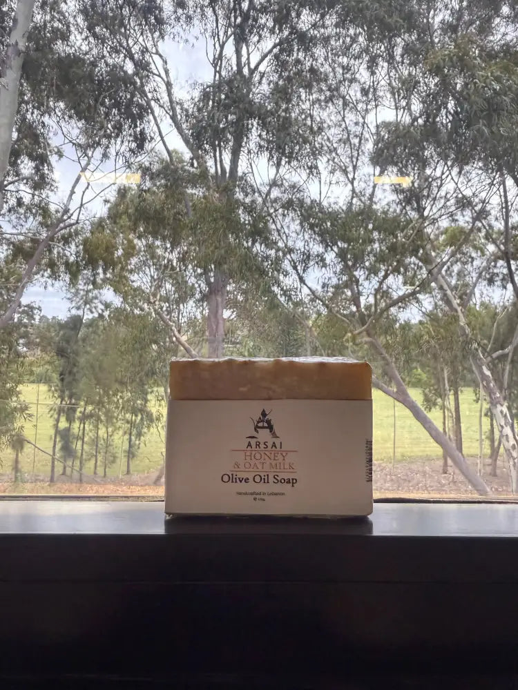 Arsai Olive Oil Honey and Oat Milk Soap Bar