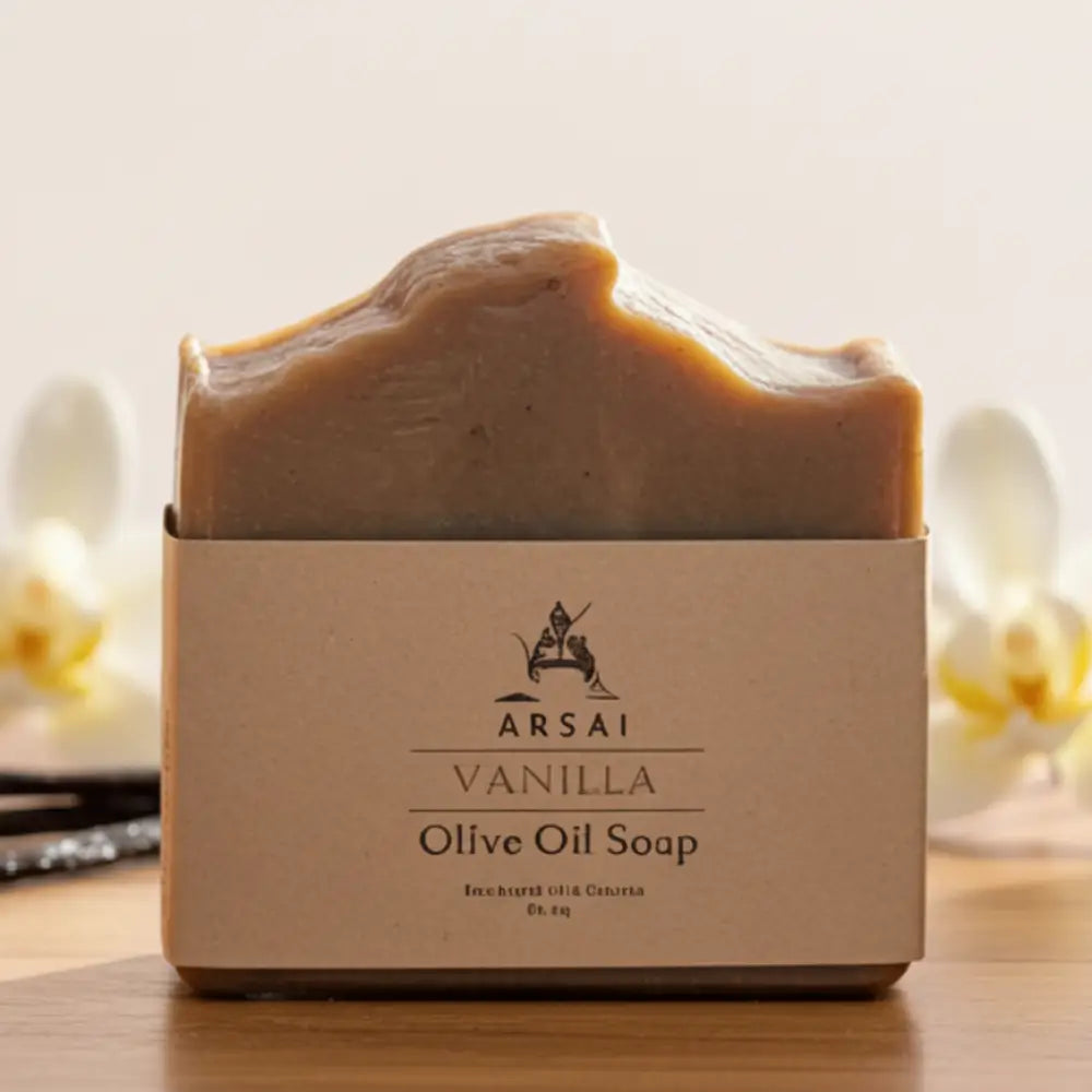 Arsai Olive Oil Vanilla Soap Bar