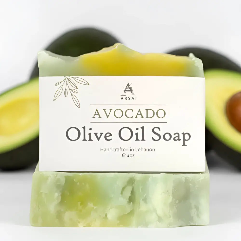 Arsai Pure Olive Oil Avocado Soap Bar