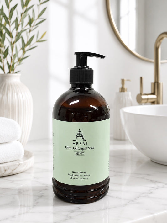 Olive Oil Mint Liquid Hand Soap 500ml
