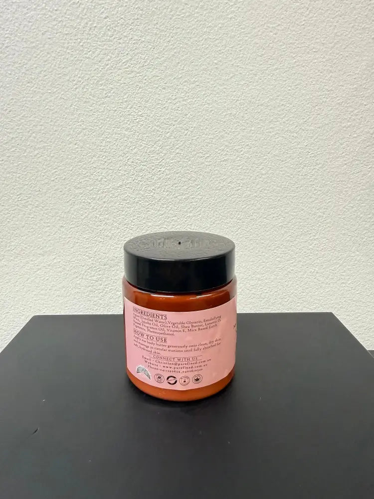 Moisturising Olive and Rose Oud Body Butter 250g