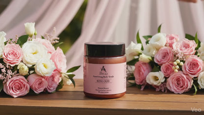 Exfoliating Olive and Rose Oud Body Scrub 250g